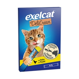 Exelcat Delicream Poulet 4x12g image