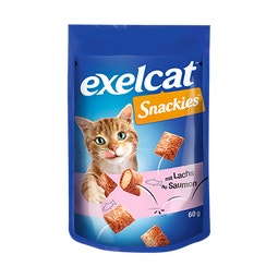 EXELCAT Snackies Saumon 60g image