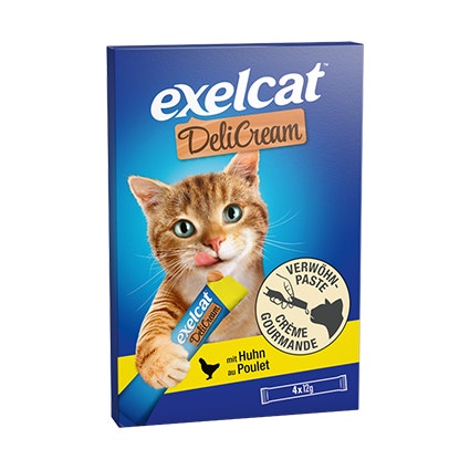 Exelcat Delicream Huhn 4x12g