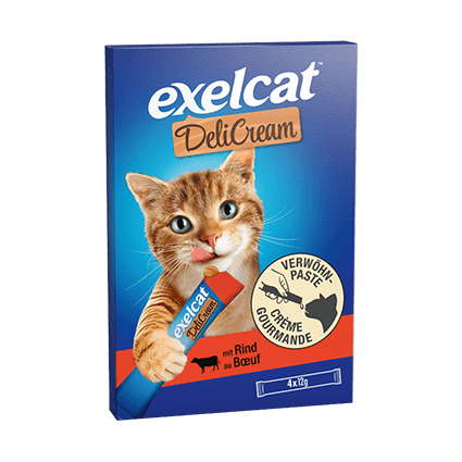 Exelcat Delicream Rind 4x12g