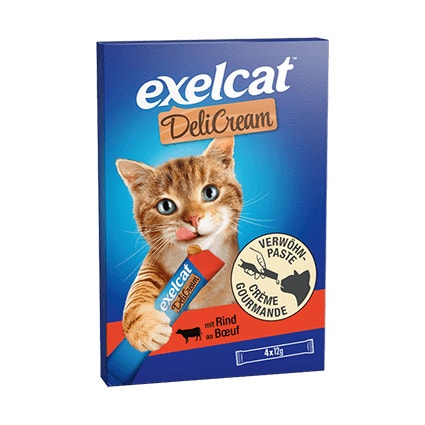 Exelcat Delicream Rind 4x12g